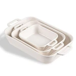 Sweejar Relief Casserole Dishes For Oven, Ceramic 9X13 Baking Pans Set Cooki. Fixed Price $62.51.