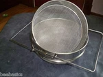 New Stainless Steel Honey Sieve, Extractor, Food Strainer, Free Shipping!. Fixed Price $17.00.