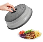 Dependable Industries' 2-IN-1 Collapsible Microwave Splatter Guard Cover & Ve.... Fixed Price $14.21.