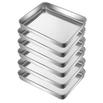 Hytk Small Cookie Baking Sheet Pans Stainless Steel 304 Tiny Serving Tray 12.4 X. Fixed Price $91.94.