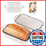 Articasting Iron Bread Loaf With Lid, Pans For Baking 9X5,. Fixed Price $61.42.