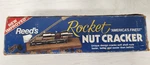 Vtg Reeds Rocket Nut Cracker America's Finest Wood Base Brown Handle. Fixed Price $25.79.
