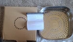 Curtis Stone 12" Square Steamer Tray- 714923 For Dura Electric Nonstick Skillet. Fixed Price $9.95.