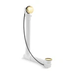 Kohler 7213-PB Clearflo Cable Bath Drain With Pvc Tubing, Vibrant Polished Brass. Fixed Price $79.00.