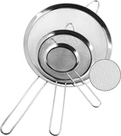 Anaeat Fine Mesh Strainers - Premium Stainless Steel Colander Sieve Sifters, Wit. Fixed Price $20.79.