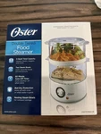 Oster Electric Steamer Only Qt Double Tiered Food Vegetable CKSTSTMD5-W. Fixed Price $65.00.