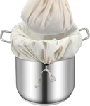 Pack Large Cheesecloth Bags For Straining, 26"X22" Drawstring Fine Mesh Nut. Fixed Price $20.99.