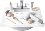Bathroom Sink Cover & Silicone Makeup Mat - White, 22 X Heat Resis.... Fixed Price $33.55.