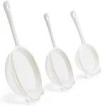 Kefir Strainer Set, 3-SIZE Plastic Non-metal Sieve With Fine Mesh For Grai. Fixed Price $16.87.