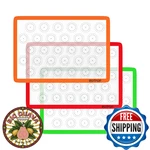 Hotpop 3-PACK 0.75MM Non-stick Silicone Baking Mats For Macarons & Pastries. Fixed Price $28.03.
