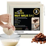Nut Milk Bag - Pack 12 X Inch 100% Unbleached Cotton Cheese Cloth For. Fixed Price $9.56.