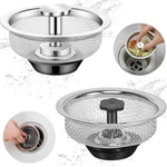 Kitchen Sink Basket Strainer Replacement For Standard Drains (3.2 Inch) Wit.... Fixed Price $18.42.