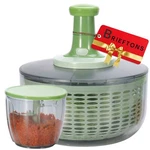 Salad Spinner Chopper 6.3 Qt Lettuce Vegetable Washer Dryer. Fixed Price $50.90.