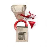 Tupperware Power Chef System Red Replacement *does Not Include Pull Cord Cover*. Fixed Price $20.25.