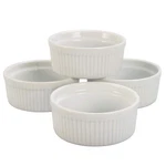 Bia Cordon Bleu Classic Ramekin Dish 3.5DIAMETER Set Of White 4.5 Oz. Fixed Price $37.54.