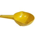 Tupperware Collander Strainer 1200-4 Yellow Quart Handle. Fixed Price $8.95.