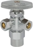 Eastman Multi-turn Dual Outlet 3-WAY Shut-off Valve, 1/2 Cpvc X 3/8 Inch.... Fixed Price $19.23.