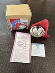 Alessi Vintage Rare Tea Strainer Red SP09 O (circa 2000). Fixed Price $80.00.