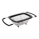 Kitchenaid Expandable Stainless Steel Colander, One Size, Black. Fixed Price $34.29.