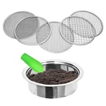 Stainless Steel Soil Sifter For Gardeningsand Tool With Interchangea.... Fixed Price $37.44.