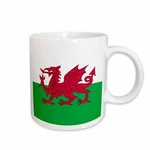 3DROSE Flag Of Wales - Welsh Red Dragon White And Green Y Ddraig Goch Uk Un. Fixed Price $11.99.