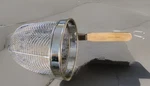 Helen (chen)asian Kitchen Stainless Steel Mesh Spide, 6-INCH Basket Nwt Nice. Fixed Price $34.50.