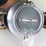 - Strainer Lid One Works With All Sizes Of The Cancooker's. Fixed Price $24.99.