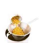 Restaurantware-met Lux 16.5 Inch 9 8.5 Cone Strainer Hook Steel. Fixed Price $62.81.