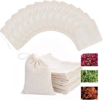 Reusable Sachet Drawstring Packing Bags Cheesecloth Cold Brew Coffee 4X3INC. Fixed Price $19.57.