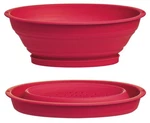 Progressive International CC-60 Collapsible Colander Mini, Red. Fixed Price $30.24.