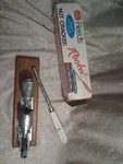 Reeds Rocket Nutcracker Vintage With Orgininal Box/ Metal And Oak/ Used. Fixed Price $9.99.