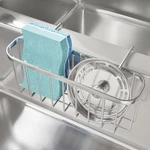 Sponge Holder For Kitchen Sink, Movable Caddy With Compact Size Rus. Fixed Price $22.99.