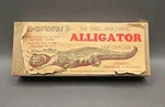 Vintage Cast Iron Alligator Nut Cracker Original Box. Fixed Price $125.00.