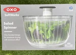 Oxo Softworks Salad Spinner 1045421 Push Handle Basket/bowl/lid Brand New. Fixed Price $35.00.