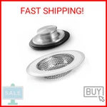 Cornerjoy 4.5 Inch Diameter Rim Heavy Duty Stainless Steel Kitchen Sink Basket. Fixed Price $15.05.