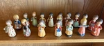 Vintage Anri Ferrandiz Wood Carved Figurines Angel Band 17PC Italy Hand Painted. Fixed Price $120.00.
