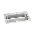 Elkay CRS33223 Celebrity Stainless Steel 33" 3-HOLE Single Bowl Drop-in Sink. Fixed Price $725.22.