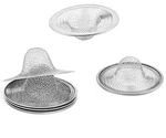 4 Pcs Mesh Metal Sink Strainer Kitchen Bathroom Basin Drain (2".... Fixed Price $14.16.