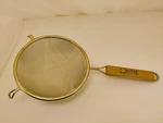 Royal Strainer Basket 6-INCH Bowl Rim Hooks Crumb Sifter Coarse Mesh Veggie Rake. Fixed Price $23.99.