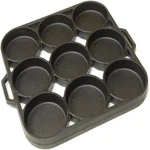 King Kooker Model CI9BPSA Cast Iron Seasoned Biscuit Pan - Impressions. Fixed Price $59.76.