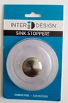 Sink Stopper 3.35" Stainless Steel & Plastic Plug For By Inter Design-new. Fixed Price $9.99.