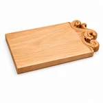 Handmade Wooden Serving Board Luxury Rustic Kitchen Tray Beech. Fixed Price $129.41.