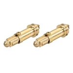 Uxcell Pop Up Bolt Basin Bath Sink Drain Waste Click 39-48MM,1 Pack, Brass. Fixed Price $13.15.