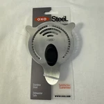 Oxo Steel Cocktail Strainer Stainless Silver New. Fixed Price $14.00.
