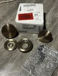 Kohler K-T37392-BVPUREFLO Contemporary Rotary Turn Cable Bath Drain Trim, Silver. Fixed Price $21.59.