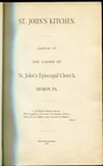 St. John's Kitchen By Ladies Of Episcopal Church Sharon,pa 1886. Fixed Price $144.50.