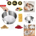 Kitchen Colander Strainer Bowl For Rice Fruits Vegetables Beans Stainless Steel. Fixed Price $50.47.