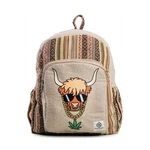 Organic Hemp Backpack Bag - Eco Friendly Hippie Yak Design Durable Functional. Fixed Price $40.40.
