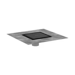 Hansgrohe Raindrain Brilliance Square Shower Set With Rough And Tileable. Fixed Price $288.93.