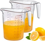 Amazing Abby Melissa 64-OUNCE Plastic Measuring Pitcher (2-PACK), Clear. Fixed Price $48.46.
